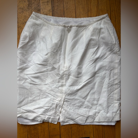 Calvin Klein linen blend skirt - Picture 3 of 10